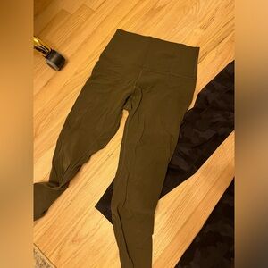 Army Green Lulu leggings